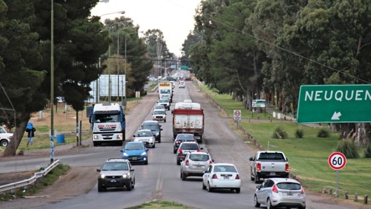 Informe de tránsito en Centenario