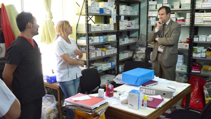 Corradi Diez relevó necesidades del hospital de Zapala