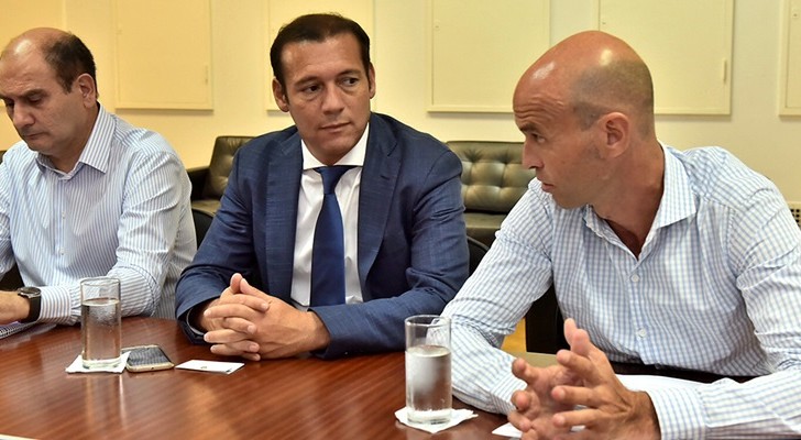 Gutiérrez e intendentes se reunieron con el ministro de Transporte de la Nación