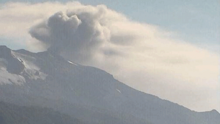 Volcán Copahue: mayor emisión pero se mantiene el alerta amarillo