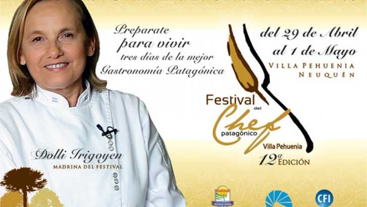 Se presentará la 12ª edición del Festival del Chef Patagónico