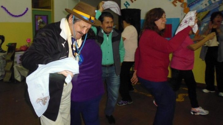 Los abuelos del centro de la provincia festejaron en Zapala