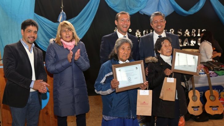 Gutiérrez presidió el acto por el 80º aniversario de Villa Traful