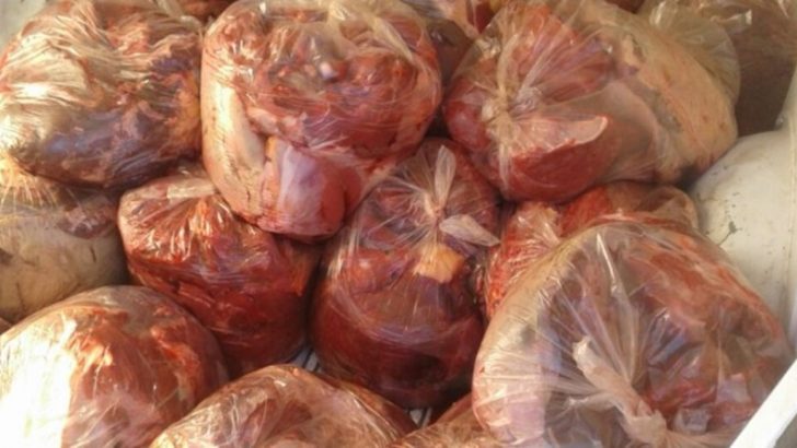 Decomisaron 600 kilos de carne en Zapala