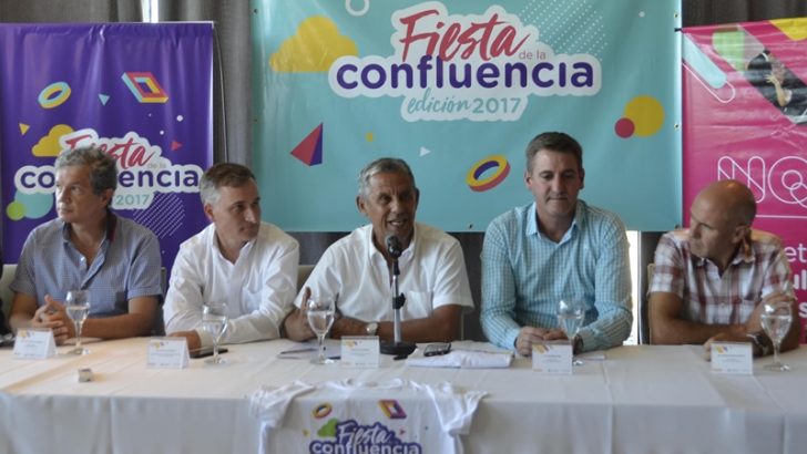 Quiroga presentó la edición 2017 de la Fiesta Provincial de la Confluencia