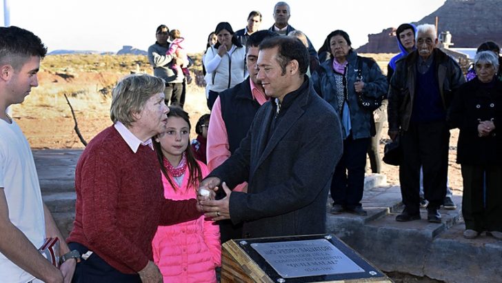 Homenajearon a Pedro Salvatori durante el aniversario de Quili Malal