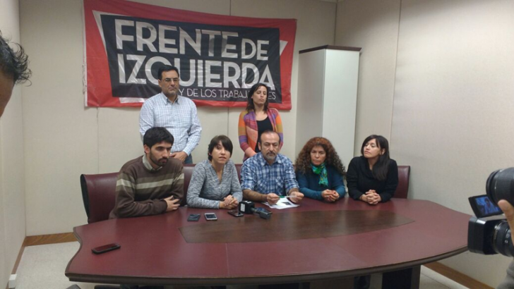 El Frente de Izquierda presentó sus candidatos para diputados y para el Concejo de Neuquén
