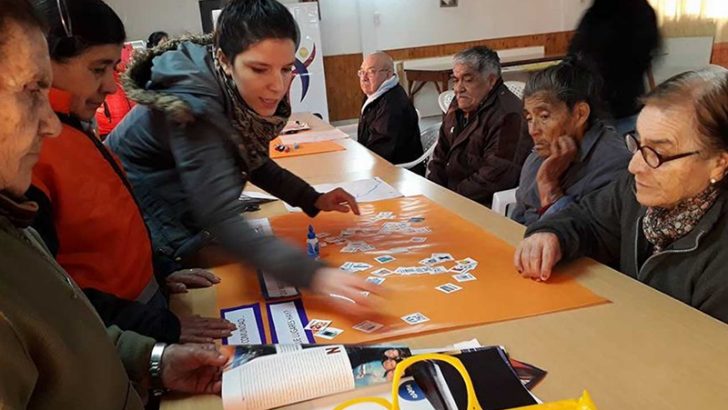 Taller participativo con personas adultas mayores de Loncopué