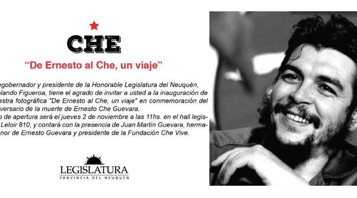 A 50 años de su muerte, la Legislatura presenta muestra fotográfica de Ernesto ‘Che’ Guevara