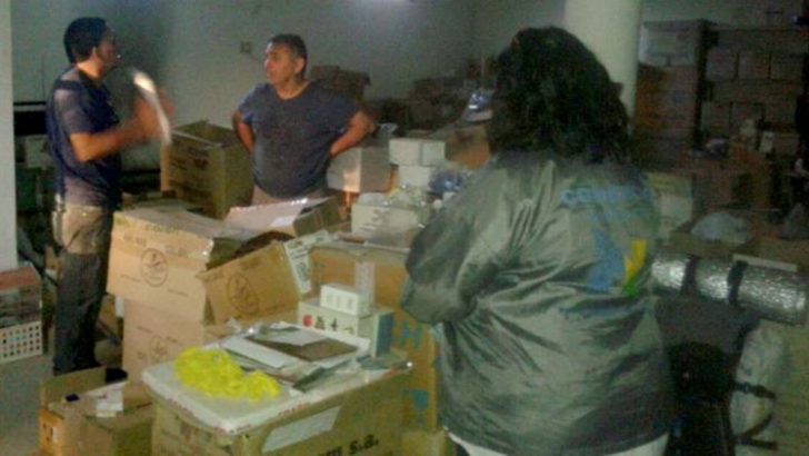El municipio clausuró un depósito clandestino de distribución de medicamentos