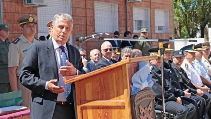 Quiroga participó del acto de asunción del nuevo jefe de Gendarmería