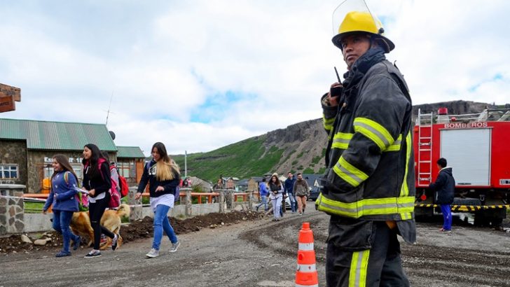 Copahue tuvo su primer simulacro de evacuación ante riesgo volcánico