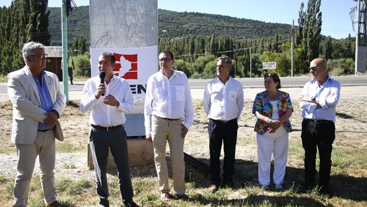Gutiérrez inauguró una obra que duplica el abastecimiento eléctrico de San Martín de los Andes