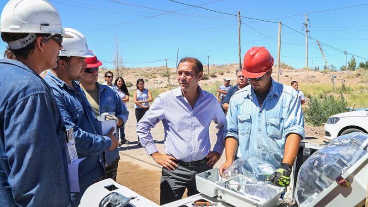 El gobernador recorrió obras en el sector 7 de Mayo de Neuquén capital