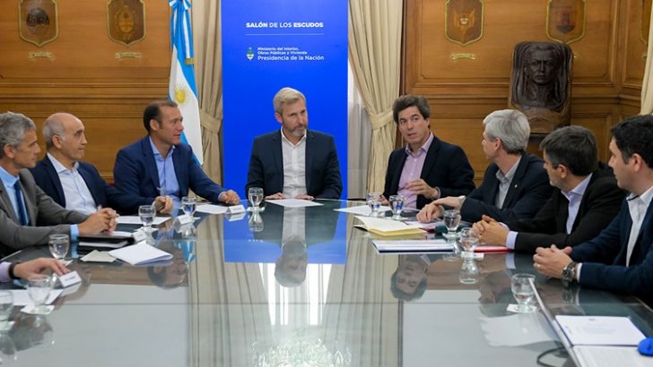 Gutiérrez se reunió con Frigerio y autoridades del COIRCO