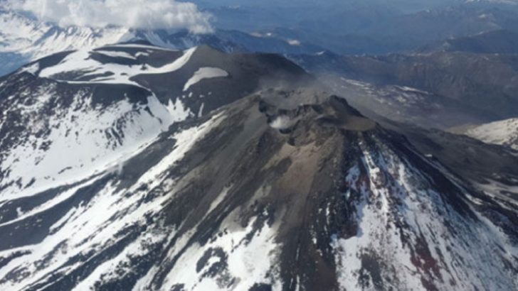 Registraron un sismo en el volcán Nevados de Chillán
