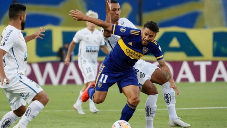Libertadores: Boca y Santos igualaron sin goles pero con polémica