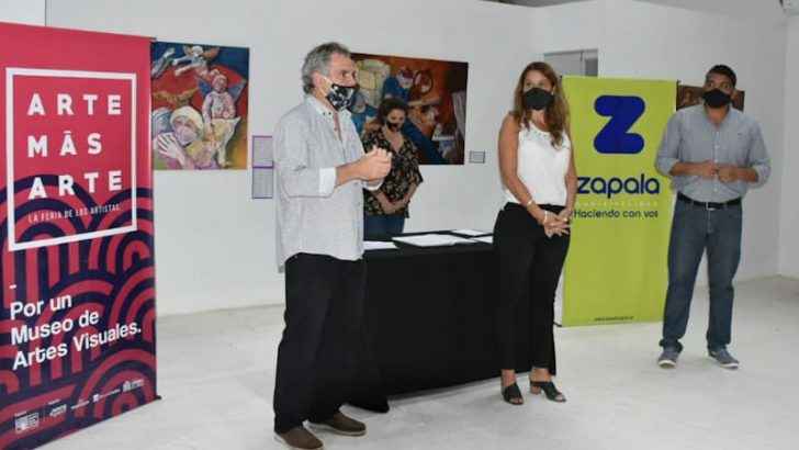 Zapala: Comenzó la 9° edición de Arte más Arte