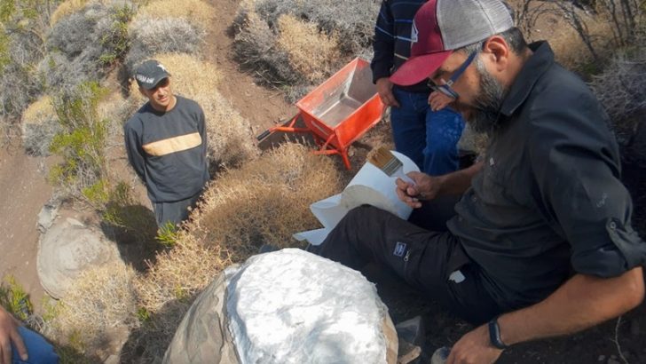 Rescataron restos fósiles en cercanías de Taquimilán