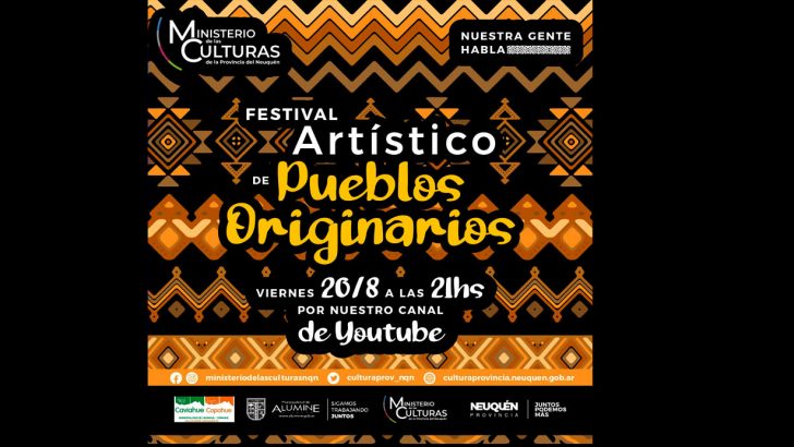 El ministerio de las Culturas invita al Festival Artístico de Pueblos Originarios