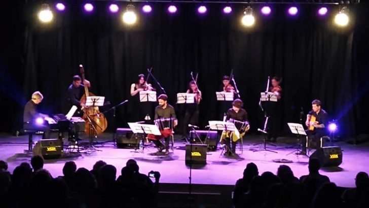 La Orquesta Escuela de Tango del Neuquén se presentó en Zapala