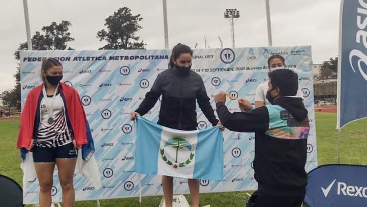 Moraga se consagró campeona argentina y estableció nuevo récord nacional