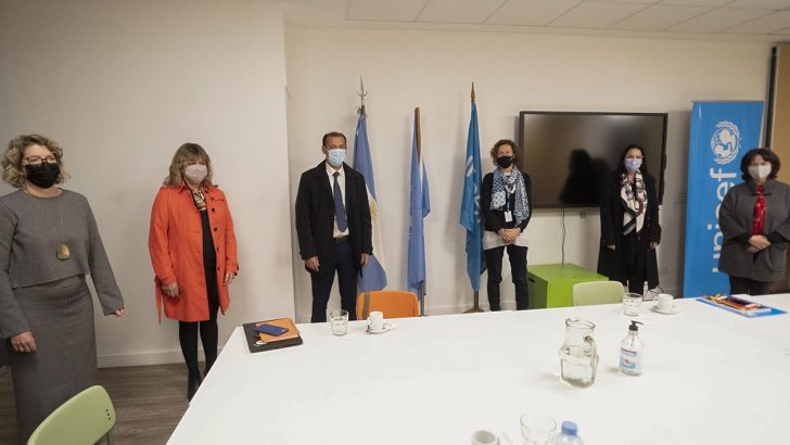 El gobernador se reunió con representantes de Unicef en Argentina