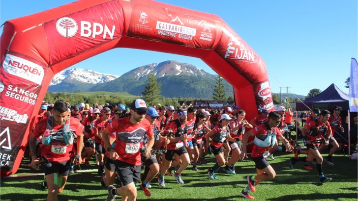 Más de 850 corredores en la Calvario Race en Moquehue y Villa Pehuenia