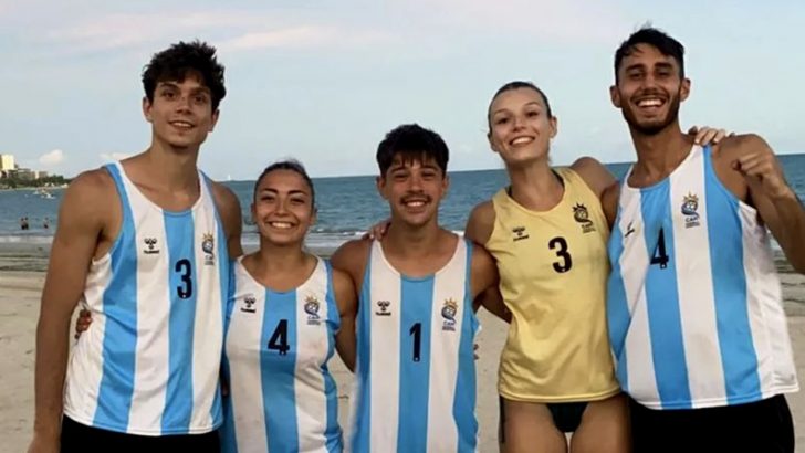 Con presencia neuquina, Argentina hizo historia en Brasil y clasificó a los Juegos Mundiales de Playa