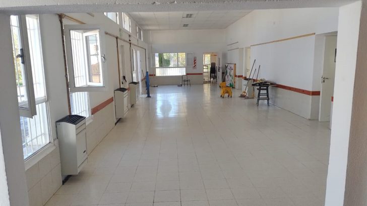 La escuela primaria 76 de Huinganco vuelve a su edificio educativo el lunes