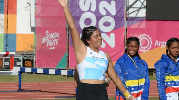 Oro y récord para Giuliana Baigorria en los Juegos Odesur de la Juventud