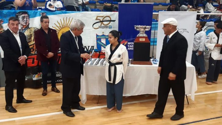 El taekwondo neuquino se lució en el campeonato nacional que se realizó en Misiones
