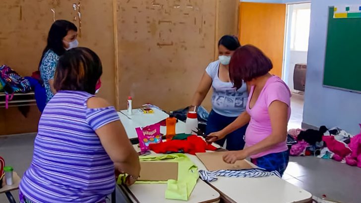 Zapala: El proyecto de “Frazadas Solidarias” fue destacado por la Red de Innovación Local