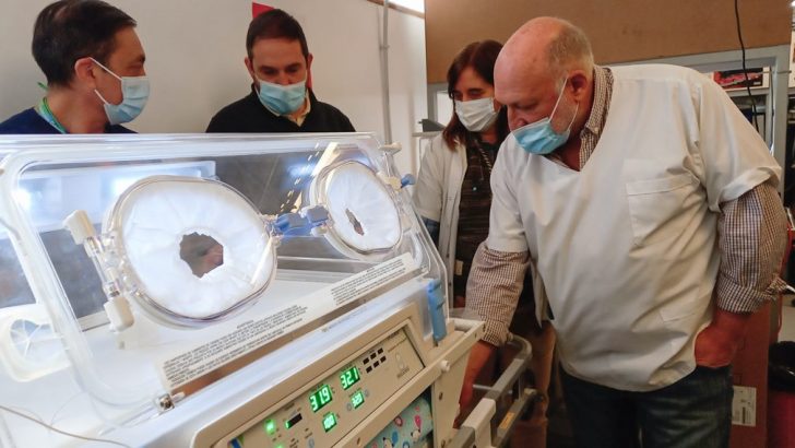 Donan incubadora de transporte para el Hospital Provincial Neuquén