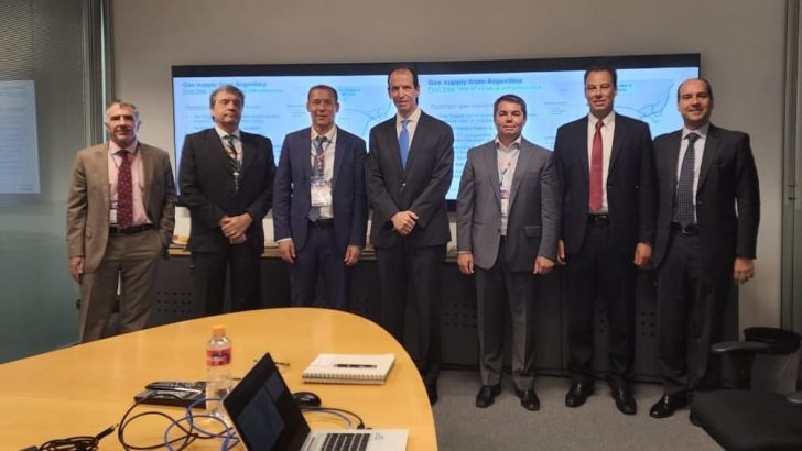 Gutiérrez se reunió en Brasil con autoridades del Grupo Techint