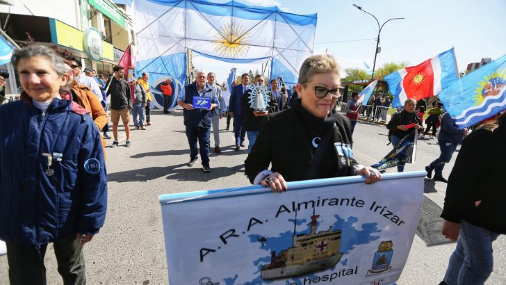 Gran desfile federal de los veteranos y veteranas de Malvinas