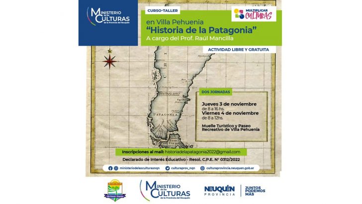 «Historia de la Patagonia» en Villa Pehuenia