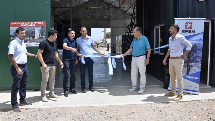 Inauguran el Almacén de Materiales del EPEN en Centenario