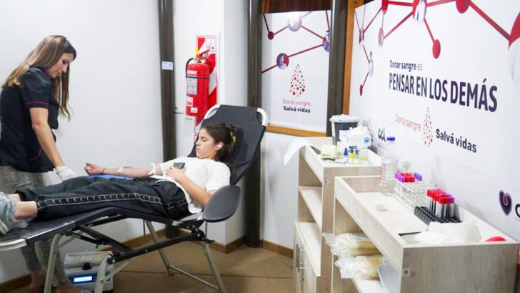 Comenzaron las actividades por la semana del Día Nacional del Donante Voluntario de Sangre