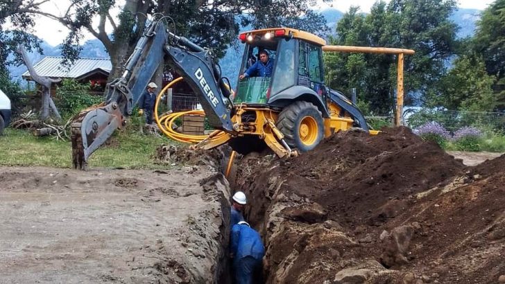 La provincia finalizó obras de red de gas en Villa Traful