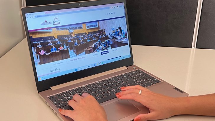 La Legislatura presentó su nueva página web para continuar mejorando el acceso a la información