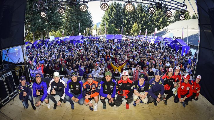 Viernes estelar en Villa La Angostura por el Campeonato Mundial de Motocross