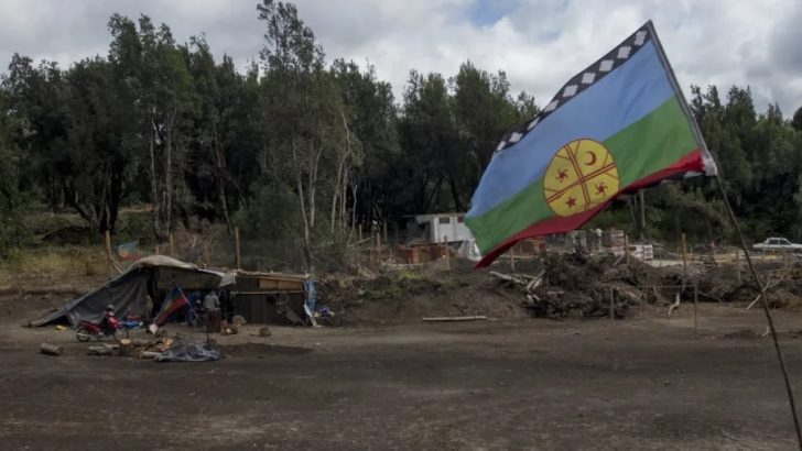 Protesta mapuche bloquea desde hace 60 días la obra de la Circunvalación en Villa La Angostura