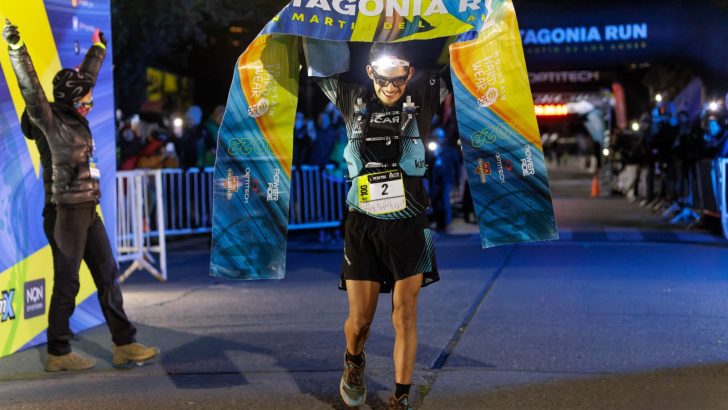 La Patagonia Run se queda en casa: el neuquino Sergio Pereyra festejó en las 100 millas