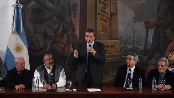 Fuerte gesto de la CGT a 5 días de las PASO: movilizará 10.000 trabajadores para un acto en favor de Sergio Massa