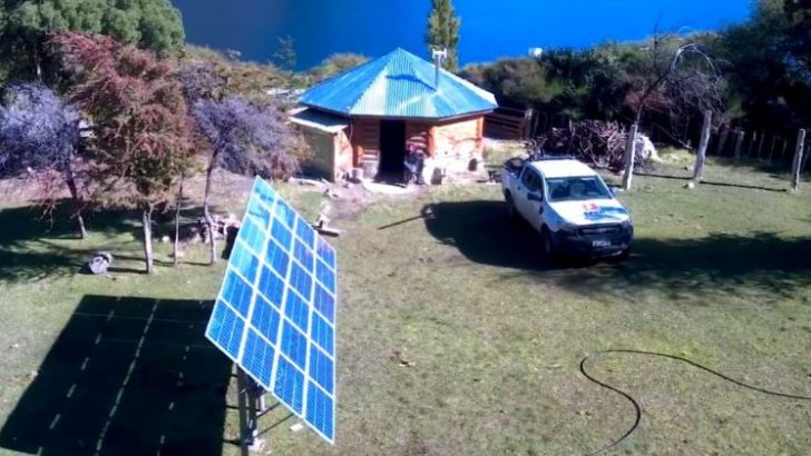 Instalan paneles solares en comunidad mapuche de Villa La Angostura