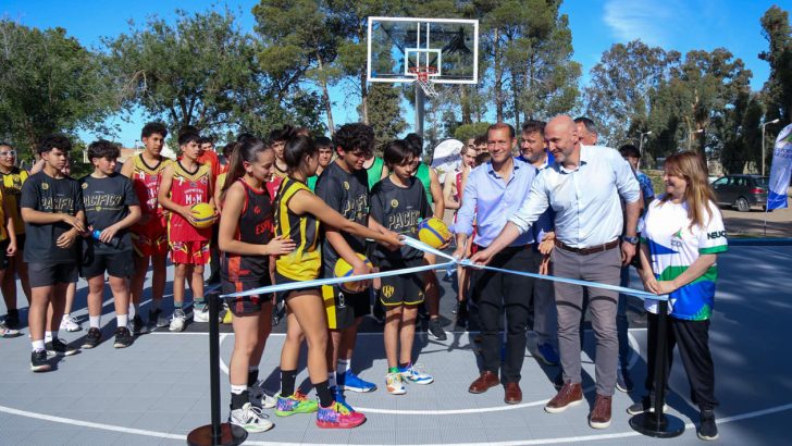 Inauguran canchas de básquet 3×3 en Ciudad Deportiva