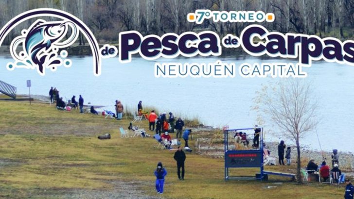 El sábado comienza el Torneo de pesca de carpas en Neuquén capital