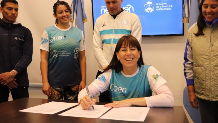 Firman convenio para que Neuquén sea sede del 3er Open Copar Internacional de Paraatletismo 2025