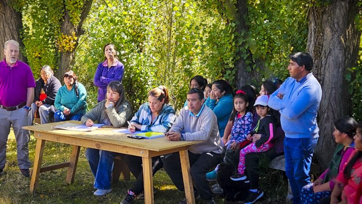 Trabajan con comunidades mapuche del centro y sur de la provincia